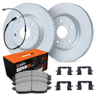 R1 Concepts® - Front Brake Kit with Super Duty Pads