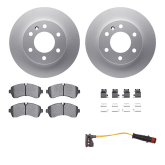 R1 Concepts® - Front Brake Kit with Super Duty Pads