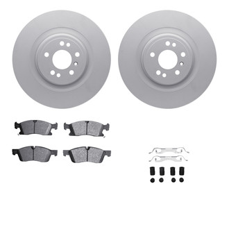 R1 Concepts® - Carbon Coated Brake Kit with Super Duty Pads