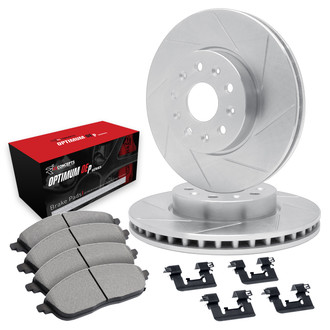 R1 Concepts® - Slotted Brake Kit with 5000 OE Pads