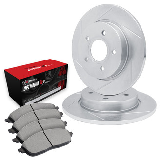 R1 Concepts® - Slotted Brake Kit with 5000 OE Pads