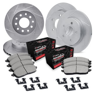 R1 Concepts® - Slotted Brake Kit with Performance Off-Road/Tow Brake Pads