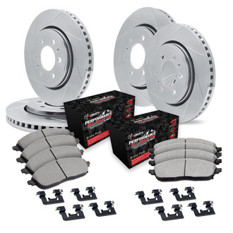 R1 Concepts® - Slotted Brake Kit with Performance Off-Road/Tow Brake Pads