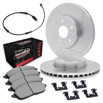 R1 Concepts® - Slotted Brake Kit with Performance Off-Road/Tow Brake Pads