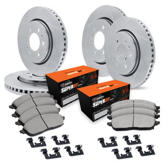 R1 Concepts® - Slotted Brake Kit with Super Duty Pads