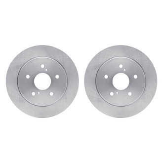 R1 Concepts® - Plain Rear Brake Rotor Set