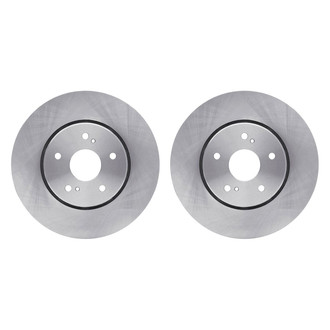 R1 Concepts® - Plain Front Brake Rotor Set