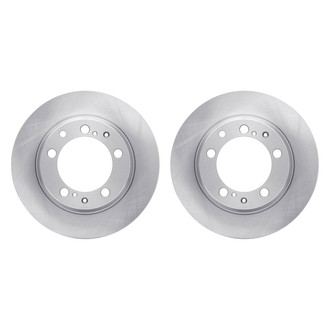 R1 Concepts® - Plain Rear Brake Rotor Set