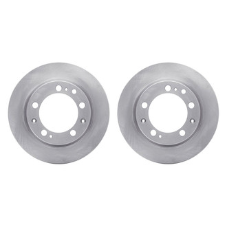 R1 Concepts® - Plain Rear Brake Rotor Set