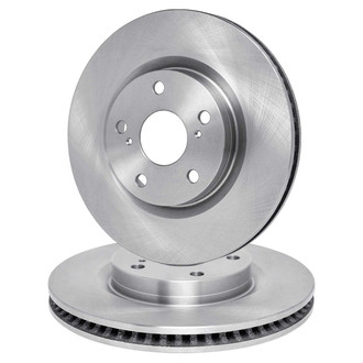 R1 Concepts® - Plain Rear Brake Rotor Set