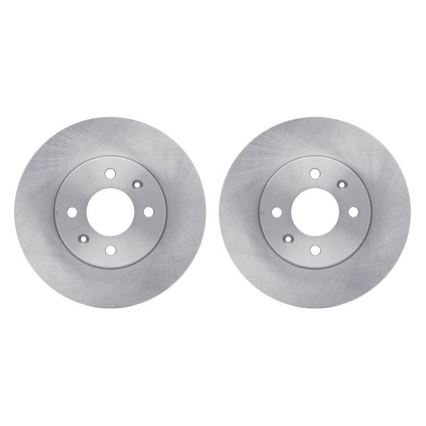 R1 Concepts® - Plain Front Brake Rotor Set