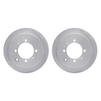 R1 Concepts® - Plain Rear Brake Rotor Set