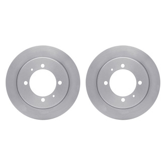 R1 Concepts® - Plain Rear Brake Rotor Set