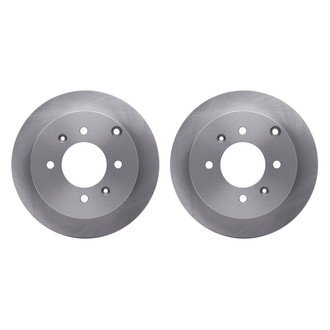 R1 Concepts® - Plain Rear Brake Rotor Set