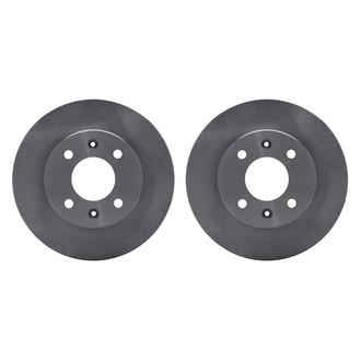 R1 Concepts® - Plain Front Brake Rotor Set