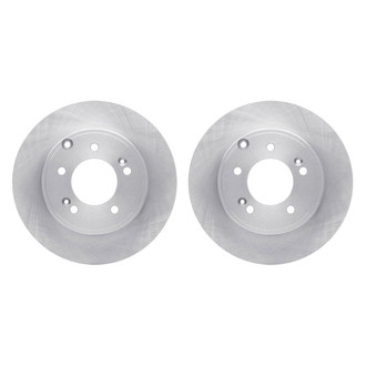R1 Concepts® - Plain Rear Brake Rotor Set