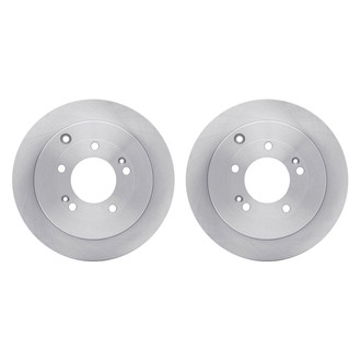 R1 Concepts® - Plain Rear Brake Rotor Set