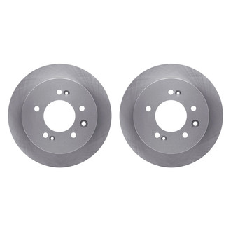 R1 Concepts® - Plain Rear Brake Rotor Set