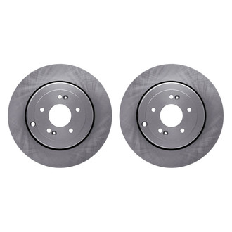 R1 Concepts® - Plain Rear Brake Rotor Set