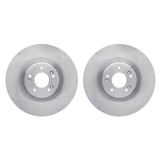 R1 Concepts® - Plain Front Brake Rotor Set