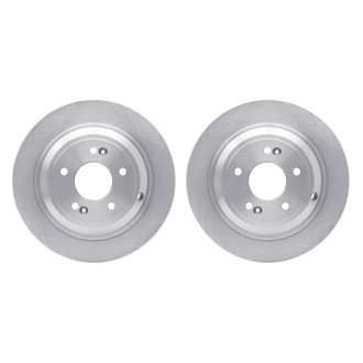 R1 Concepts® - Plain Rear Brake Rotor Set