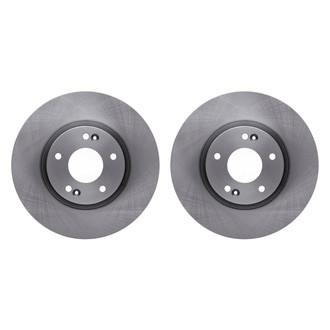 R1 Concepts® - Plain Front Brake Rotor Set