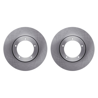 R1 Concepts® - Plain Rear Brake Rotor Set