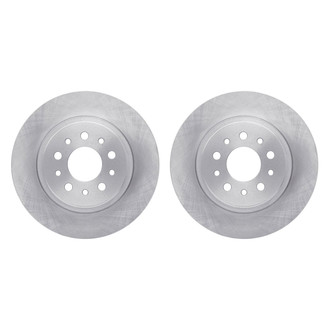 R1 Concepts® - Plain Rear Brake Rotor Set
