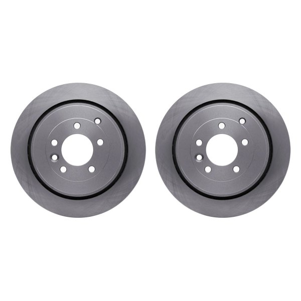 R1 Concepts® - Plain Rear Brake Rotor Set