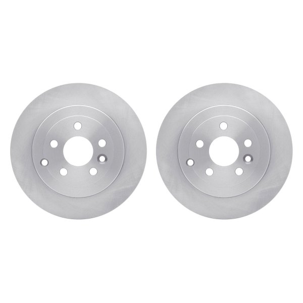 R1 Concepts® - Plain Rear Brake Rotor Set