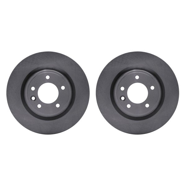 R1 Concepts® - Plain Rear Brake Rotor Set