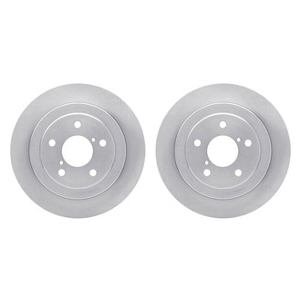R1 Concepts® - Plain Rear Brake Rotor Set
