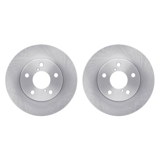 R1 Concepts® - Plain Front Brake Rotor Set