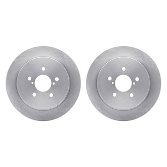R1 Concepts® - Plain Rear Brake Rotor Set