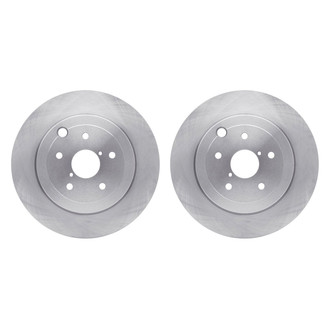 R1 Concepts® - Plain Rear Brake Rotor Set