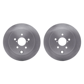 R1 Concepts® - Plain Rear Brake Rotor Set