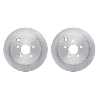 R1 Concepts® - Plain Rear Brake Rotor Set
