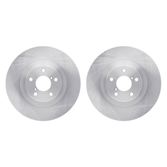 R1 Concepts® - Plain Front Brake Rotor Set