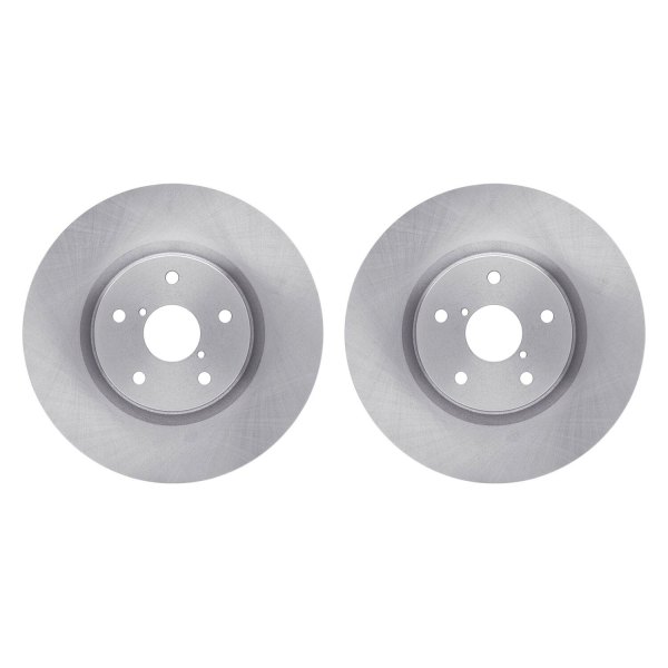 R1 Concepts® - Plain Front Brake Rotor Set