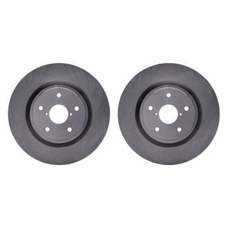 R1 Concepts® - Plain Front Brake Rotor Set