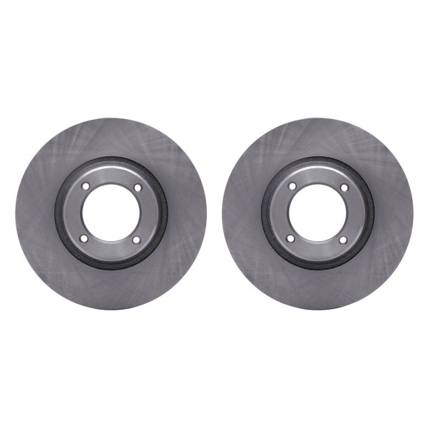 R1 Concepts® - Plain Front Brake Rotor Set