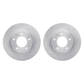 R1 Concepts® - Plain Front Brake Rotor Set