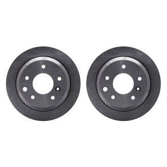 R1 Concepts® - Plain Rear Brake Rotor Set
