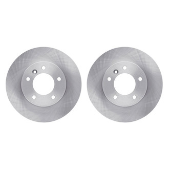 R1 Concepts® - Plain Front Brake Rotor Set
