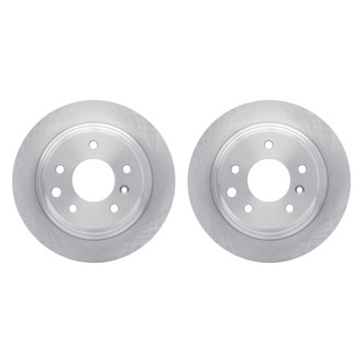 R1 Concepts® - Plain Rear Brake Rotor Set