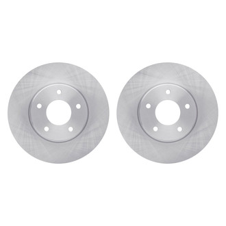 R1 Concepts® - Plain Front Brake Rotor Set