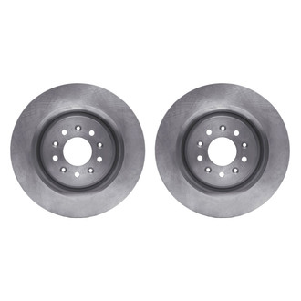 R1 Concepts® - Plain Front Brake Rotor Set