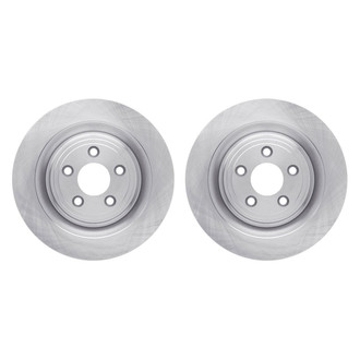 R1 Concepts® - Plain Rear Brake Rotor Set