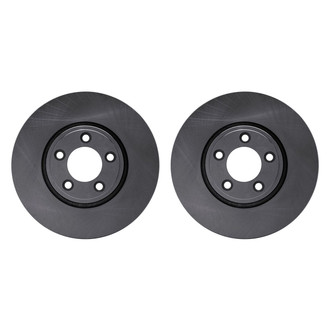 R1 Concepts® - Plain Front Brake Rotor Set