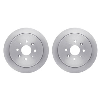R1 Concepts® - Plain Rear Brake Rotor Set